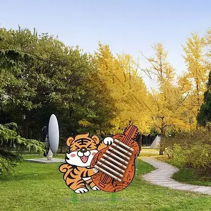 Жануарлардың пішінді балаларға арналған күндізгі перикуссия құралы